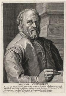 Portrait of Dirck Volckertsz. Coornhert, Image de divers hommes, print, Portrait of scholar, writer