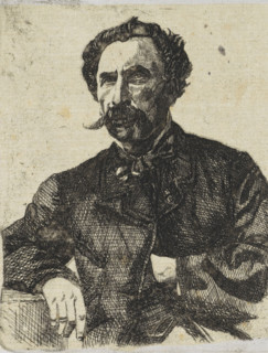 Portrait of Samuel Verveer, print, Portrait of the artist Samuel Verveer, teacher of Jan