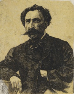 Portrait of Samuel Verveer, print, Portrait of the artist Samuel Verveer, teacher of Jan