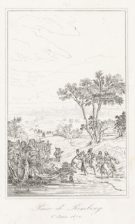 Capture of Rimberg, 6 June 1672, Capture of Rheinberg, 1672, print, historical print, Conquest of
