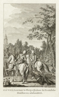 Cluwen, Pastor in Sluipwijk, mistreated by Prussian Hussars, Mistreatment of Reverend Cluwen in