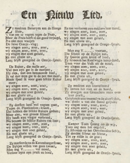 Song on the Patriot Horseman and the Pancake Stall, 1787, A New Song, On the Restoration of His