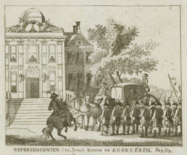 Representatives (June 12) Behind the Cuckoos, Huis ten Bosch with the arrested members of the