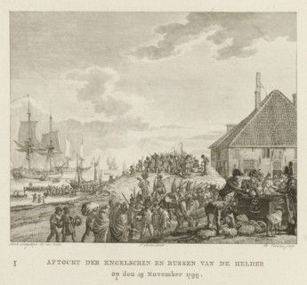Retreat of the British and Russians from Den Helder, 1799, Retreat of the English and Russians from