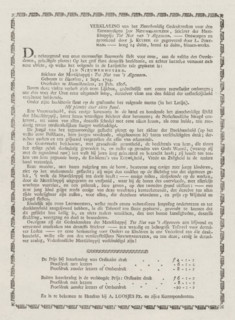 Explanation accompanying the print with the memorial for Jan Nieuwenhuyzen, 1806, Explanation of