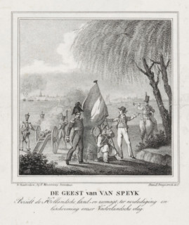 The Spirit of Van Speyk Inspires the Dutch land and sea forces for the defense and protection of