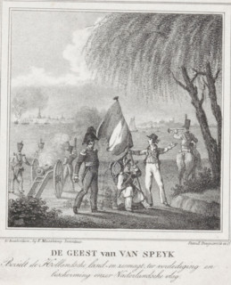 The Spirit of Van Speyk Inspires the Dutch land and sea forces for the defense and protection of