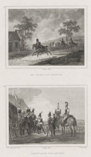 The Flight of King Leopold, Capitulation of Leuven, during the Ten Days' Campaign, 1831, The Flight
