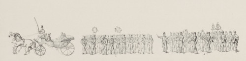 Plate 10. - Fig. 1, 4 Veterans, Decorated with the East Indian Cross, The band of the Amsterdam