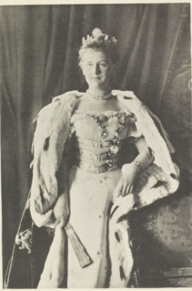Portrait of Wilhelmina, Queen of the Netherlands, photomechanical print, Portrait of Wilhelmina