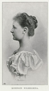 Portrait of Wilhelmina, Queen of the Netherlands, photomechanical print, Portrait of Wilhelmina.
