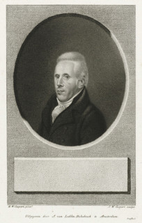 Portrait of Jan Konijnenburg, print, Round portrait of Jan Konijnenburg, minister and professor at