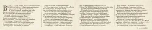Verse accompanying the allegory on the restoration of the true religion in England with the arrival
