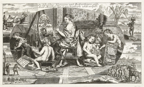 The Imagination Paints the Mississippi, 1720, The Imagination, Ruler of the Tobacco Sellers' Guild,