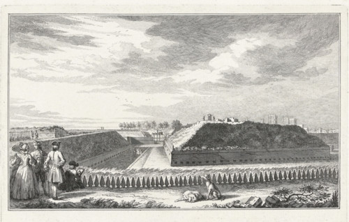 The Covered Way and the breaches in the Coehoorn bastion, Ten views of the ruins after the siege