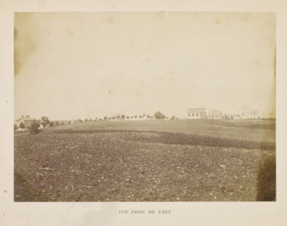 View of the observatory in Besançon, Vue prize de l'est, photograph, page, photographer: M. Lebeuf,