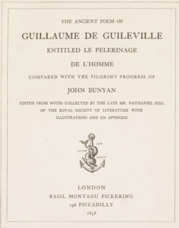 Photo reproduction of a portrait of John Bunyan, Portrait of John Bunyan, photograph, reproduction,