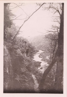 Bolton Hall, page, photomechanical print, c. 1890 - c. 1900, textile materials, linen (material),