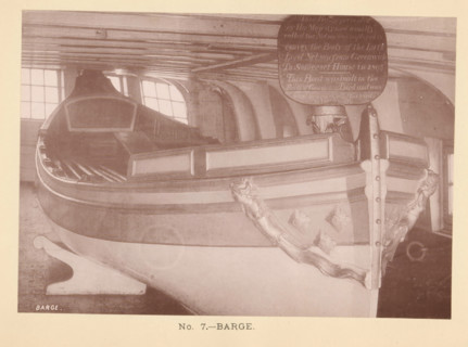 Barge, page, photomechanical print, number: 'No. 7.', c. 1881 - in or before 1891-05, paper,