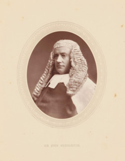 Sir John Huddleston, page, photomechanical print, photographer: Lock & Whitfield, cliché maker: