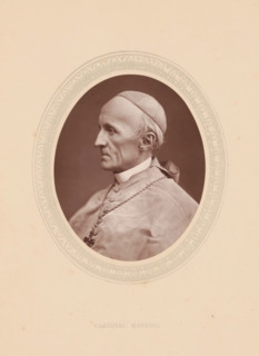 Cardinal Manning, page, photomechanical print, photographer: Lock & Whitfield, cliché maker: