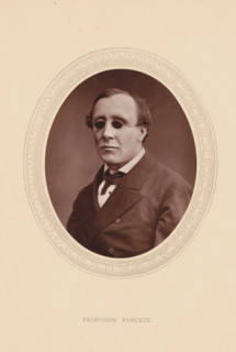 Henry Fawcett, page, photomechanical print, photographer: Lock & Whitfield, cliché maker: