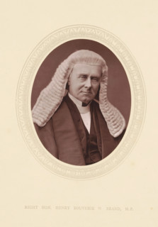 Right hon. Henry Bouverie W. Brand MP, page, photomechanical print, photographer: Lock & Whitfield,