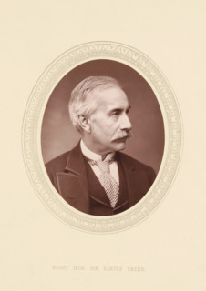 Right. hon. Sir Bartle Frere, page, photomechanical print, photographer: Lock & Whitfield, cliché
