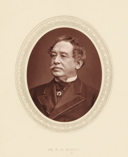 Dr. WH Russell, page, photomechanical print, photographer: Lock & Whitfield, cliché maker: