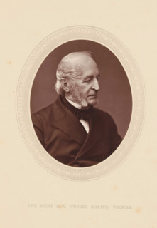 The right hon. Spencer Horatio Walpole, page, photomechanical print, photographer: Lock &