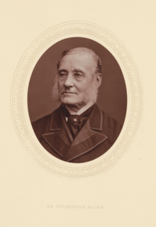 Sir Rutherford Alcock, page, photomechanical print, photographer: Lock & Whitfield, cliché maker: