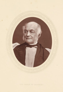The bishop of Salisbury, page, photomechanical print, photographer: Lock & Whitfield, cliché maker: