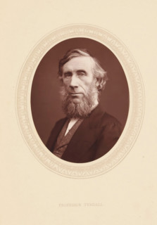 Professor Tyndall, page, photomechanical print, photographer: Lock & Whitfield, cliché maker: