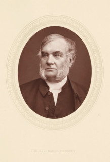 The rev. Canon Gregory, page, photomechanical print, photographer: Lock & Whitfield, cliché maker: