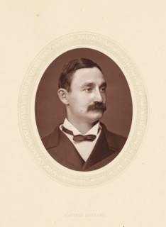 Captain Burnaby, page, photomechanical print, photographer: Lock & Whitfield, cliché maker: