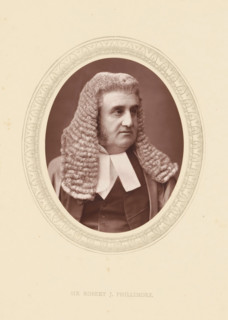 Sir Robert J. Phillimore, page, photomechanical print, photographer: Lock & Whitfield, cliché