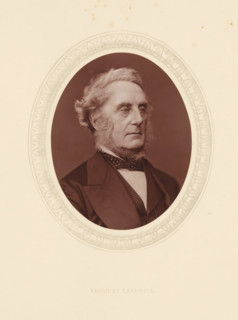 Viscount Cardwell, page, photomechanical print, photographer: Lock & Whitfield, cliché maker: