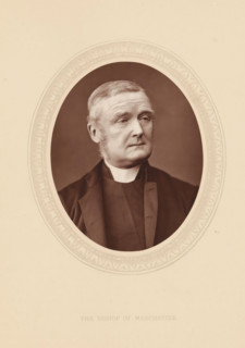 The bishop of Manchester, page, photomechanical print, photographer: Lock & Whitfield, cliché