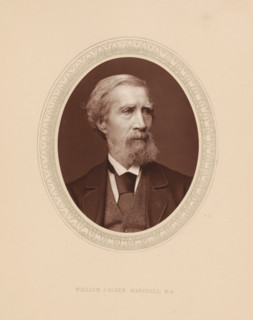 William Calder Marshall, RA, page, photomechanical print, photographer: Lock & Whitfield, cliché