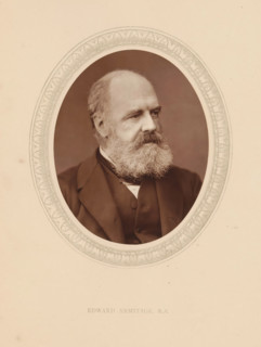 Edward Armitage, RA, page, photomechanical print, photographer: Lock & Whitfield, cliché maker:
