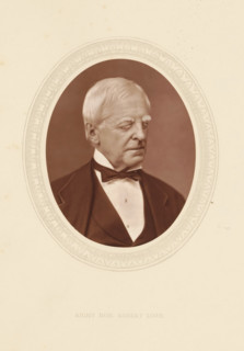 Right hon. Robert Lowe, page, photomechanical print, photographer: Lock & Whitfield, cliché maker: