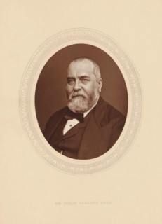 Sir Philip Cunliffe Owen, page, photomechanical print, photographer: Lock & Whitfield, cliché