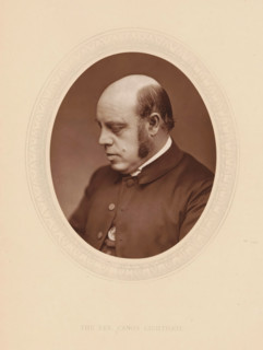 The rev. canon Lightfoot, page, photomechanical print, photographer: Lock & Whitfield, cliché