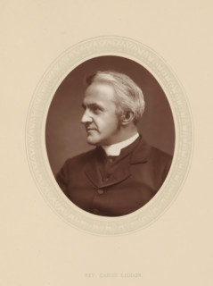 Rev. Canon Liddon, page, photomechanical print, photographer: Lock & Whitfield, cliché maker: