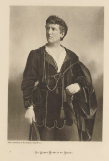 Mr. Wilson Barrett as Hamlet, page, photomechanical print, photographer: Downey, William & Daniel,