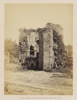 Lunn's Tower and King's Chamber, from the west, View of the ruins of Lunn's Tower and the king's