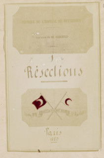 Photo reproduction of the title page of the book, photograph, reproduction, page, after design by