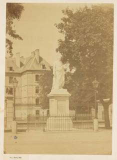 Statue of Charles-François de Ladoucette by Jean Marcellin in Gap, photograph, page, photographer: