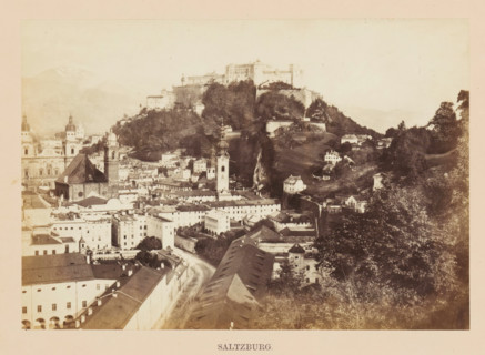 Saltzburg, View of Salzburg, photograph, page, photographer: Francis Frith, Salzburg (city), c.