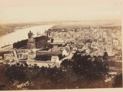 View of Andernach, Andernach, photograph, page, photographer: Francis Frith, c. 1855 - in or before